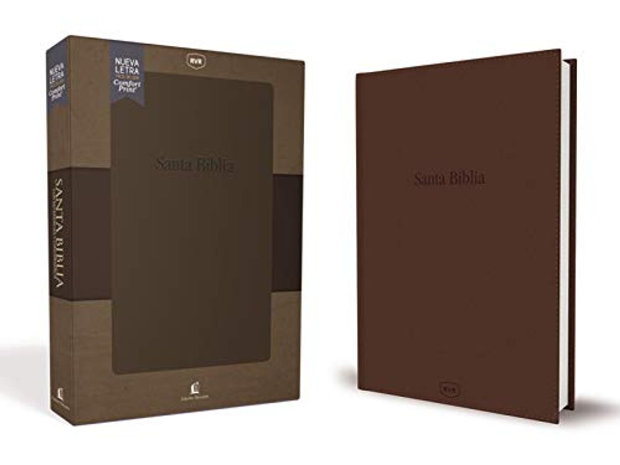 Libro Santa Biblia Reina Valera Revisada Rvr, Con Referencias y Concordancia, Leathersoft, Elegante