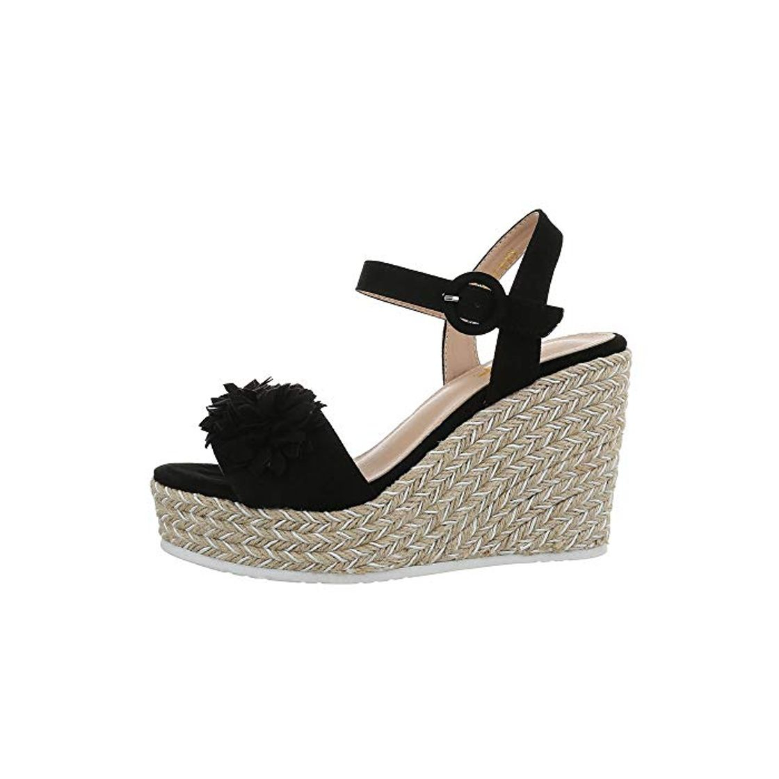 Fashion Ital-Design - Sandalias con cuña para mujer