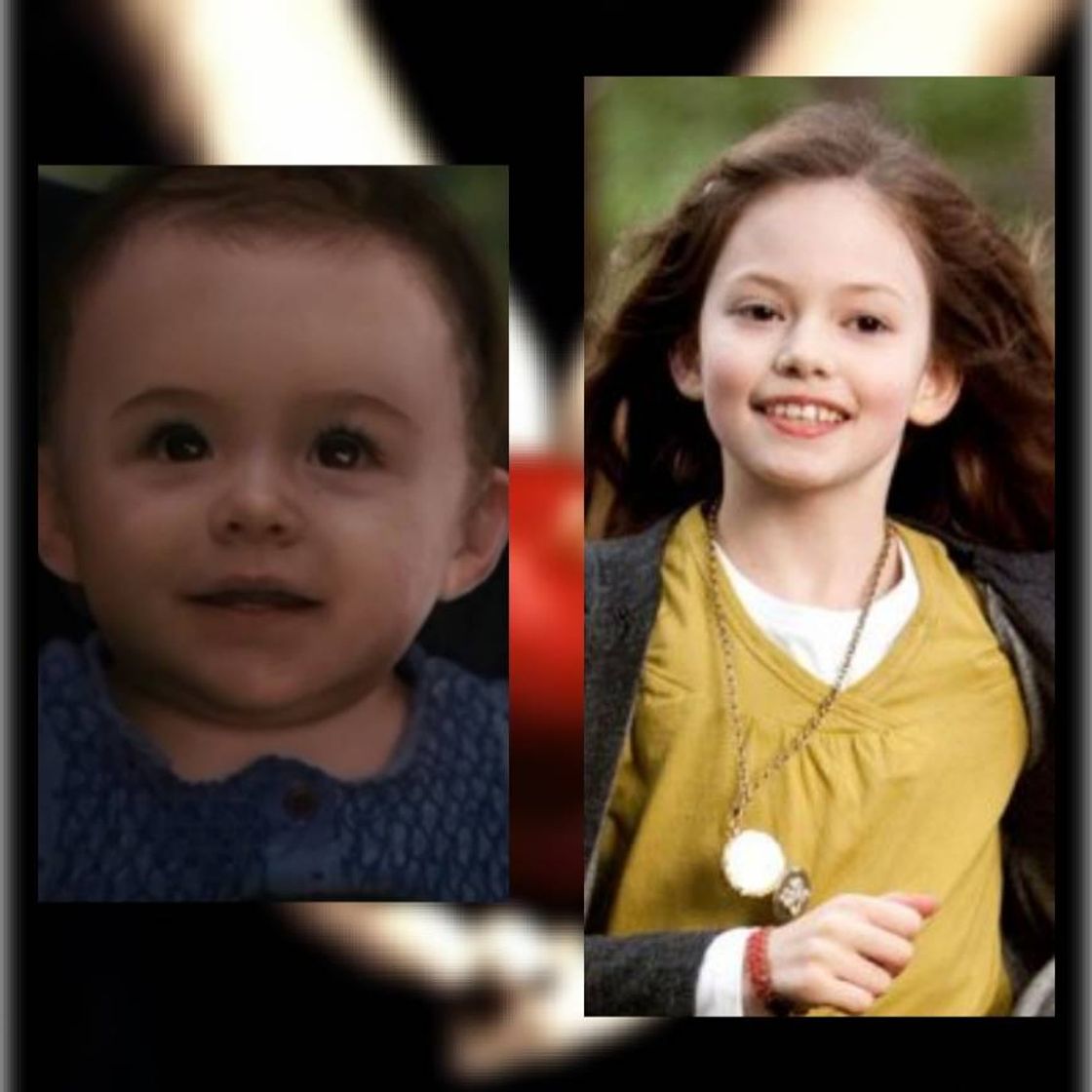 Moda Renesmee antes e depois