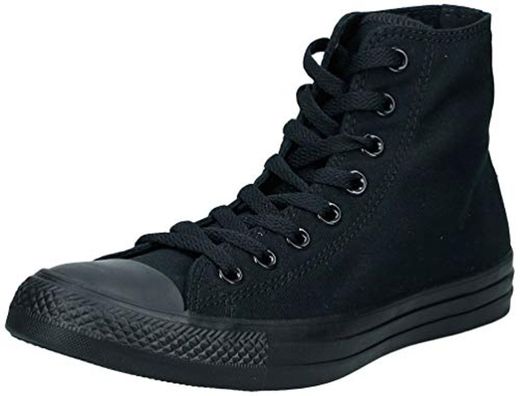 Converse Chuck Taylor All Star, Zapatillas de Tela Unisex, Negro