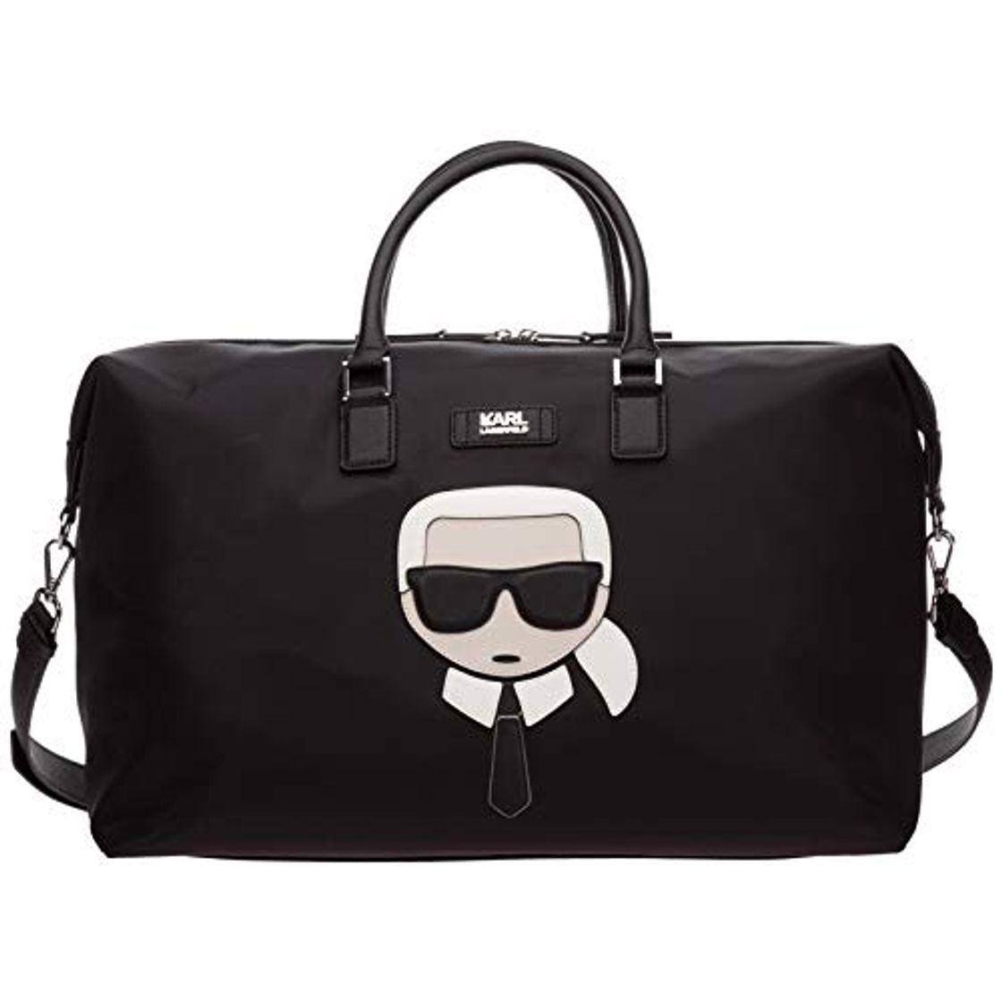 Moda Karl Lagerfeld hombre Karlito bolsos de viaje nero