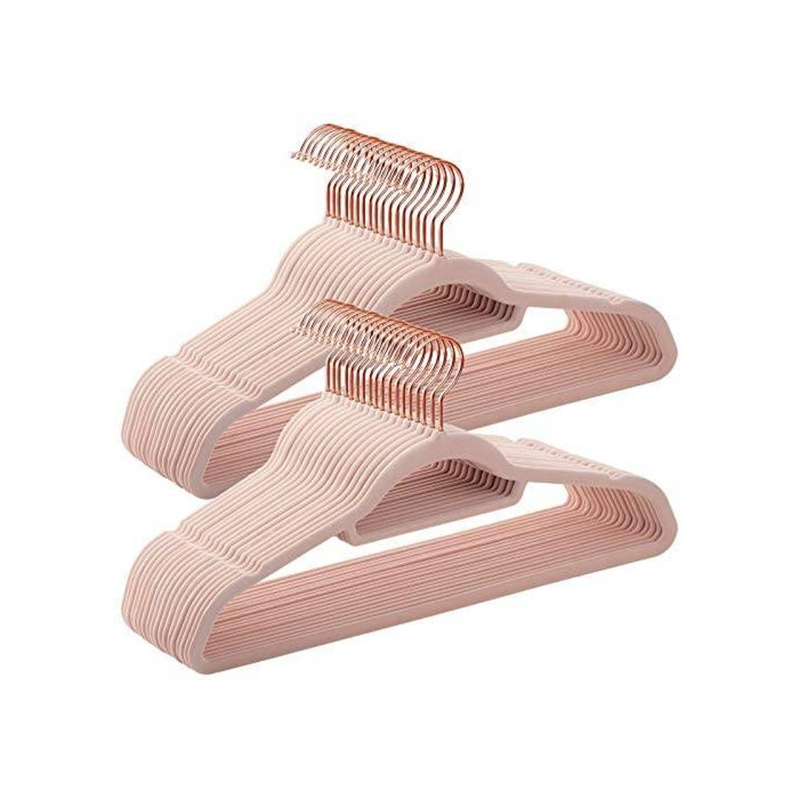 Social Perchas terciopelo rosa