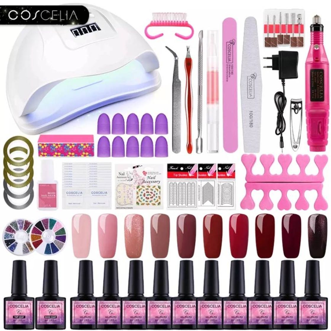 Social Pack de manicura uñas semipermanentes 