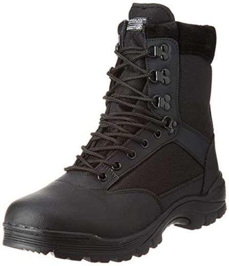 Botas Mil-Tec Tactical con cremallera YKK, para trekking, de montaña, disponible en