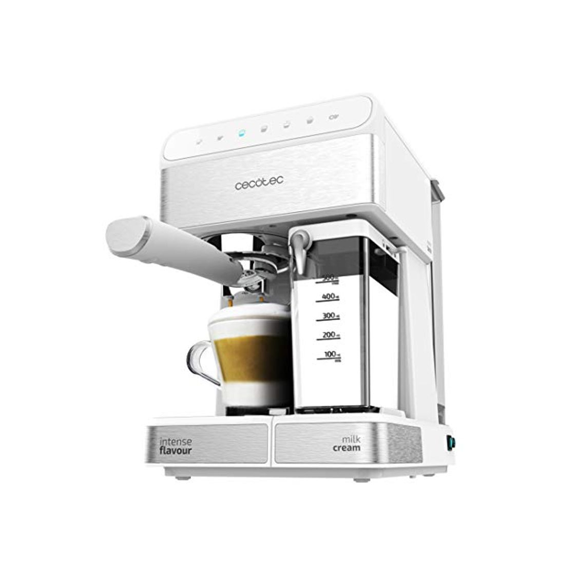 Home Cecotec Cafetera Semiautomatica Power Instant-ccino Touch Serie Bianca. Presión 20 Bares