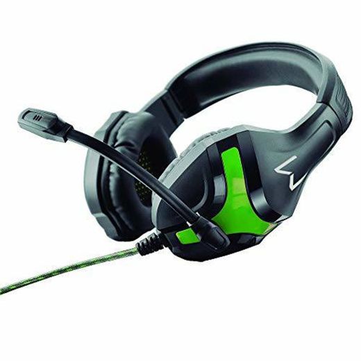 Headset Gamer Harve, Warrior, PH298, Preto/Verde