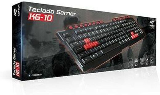 Teclado USB Game KG-10BK, C3TECH