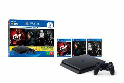 Console PlayStation 4 1TB Bundle Hits 10 - Death Stranding, 