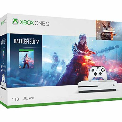 Console Xbox One S - 1TB + Battlefield V (versão internacion