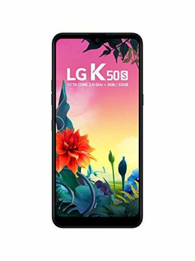 Smartphone LG K50S Preto 32GB, Tela 6,5" Narrow Notch HD+ Fu