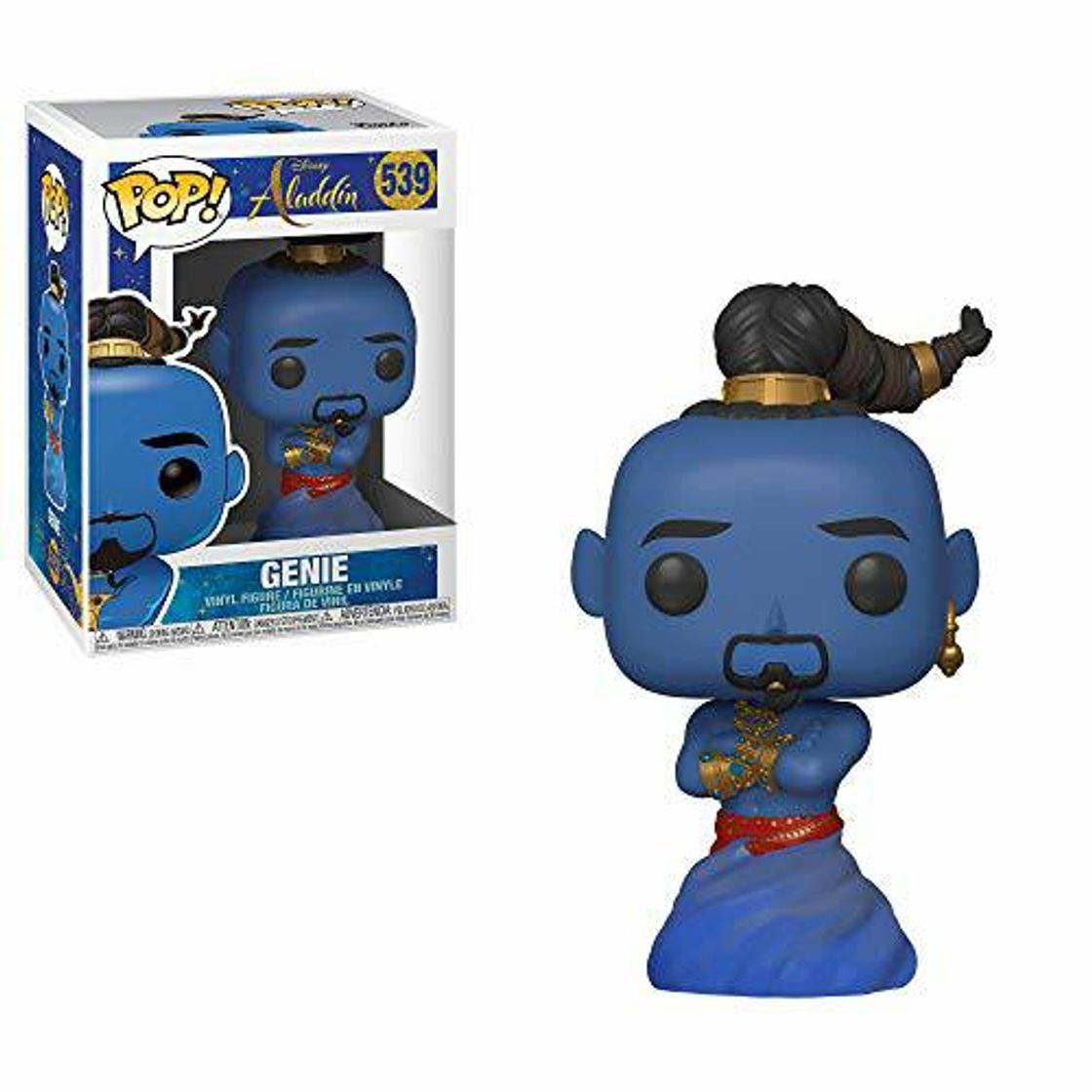 Social Funko - Genie Boneco Colecionável, Multicolorido, 02675
