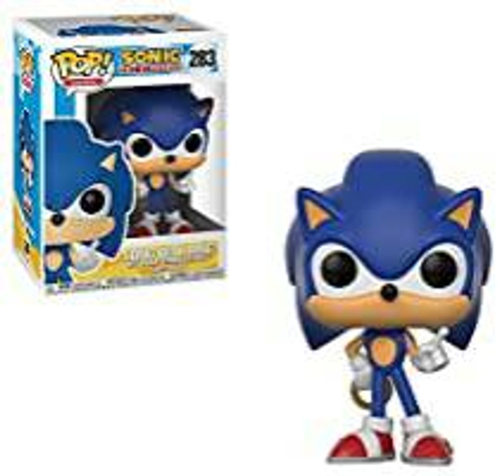 Social Boneco Funko Pop Games Sonic - Sonic W/ Ring Funko Pop Na