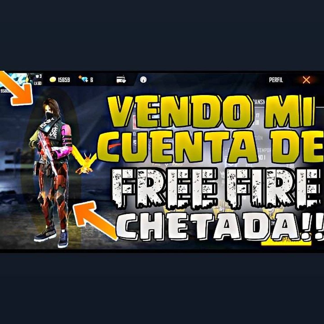 Fashion 😎VENDO MI CUENTA D FREE FIRE. 🔥ESTA CHETADA🔥 