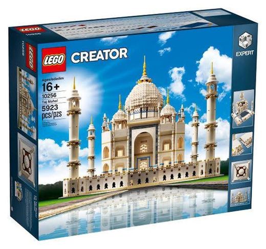 LEGO Creator Expert-Taj Mahal, detallada maqueta de juguete de una de las