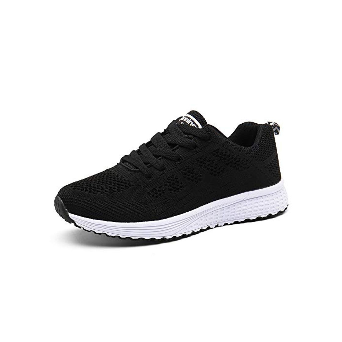 Fashion Zapatillas de Deportivos de Running para Mujer Gimnasia Ligero Sneakers Negro Azul