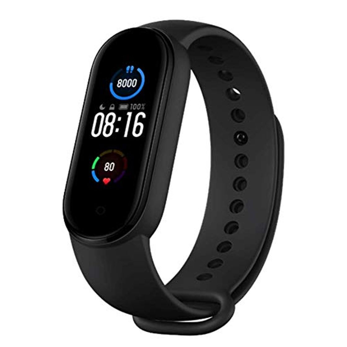 Social Xiaomi Mi Band 5,Pantalla del Rastreador de Actividad Física, Pantalla Dinámica en