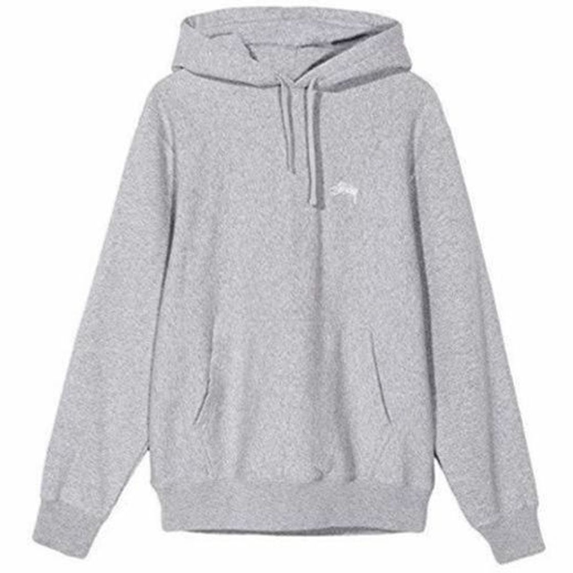 Fashion Stussy Stock Logo Sudadera Capucha Hombre Gris L