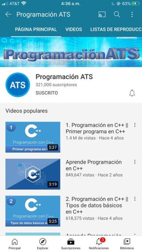 Programación en C || Programación ATS