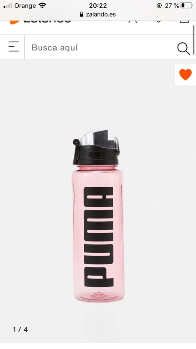 Moda Puma BOTTLE SPORTSTYLE 1 LITER - Fitness/yoga - foxglove/black