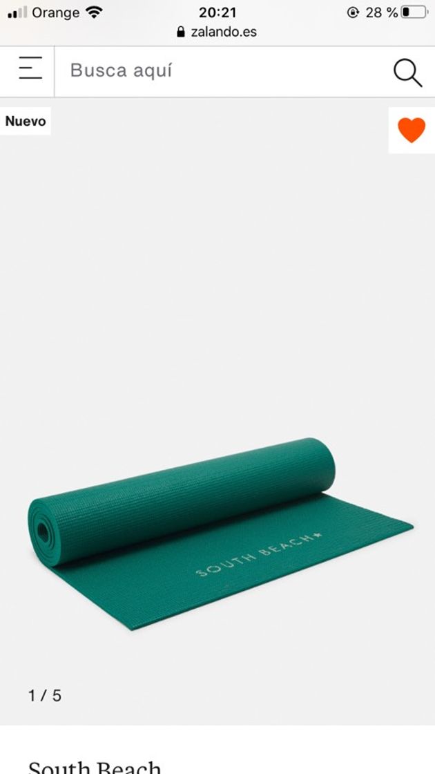 Moda South Beach MAT WITH POWER SLOGAN - Fitness/yoga - green/mint