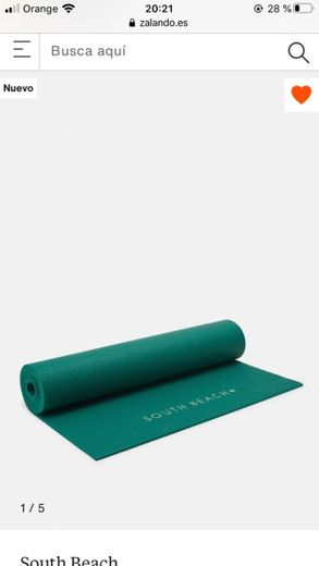 South Beach MAT WITH POWER SLOGAN - Fitness/yoga - green/mint