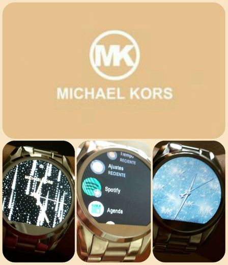 Michael Kors Smartwatch Pantalla táctil para Mujer de Connected con Correa en Acero Inoxidable MKT5077
