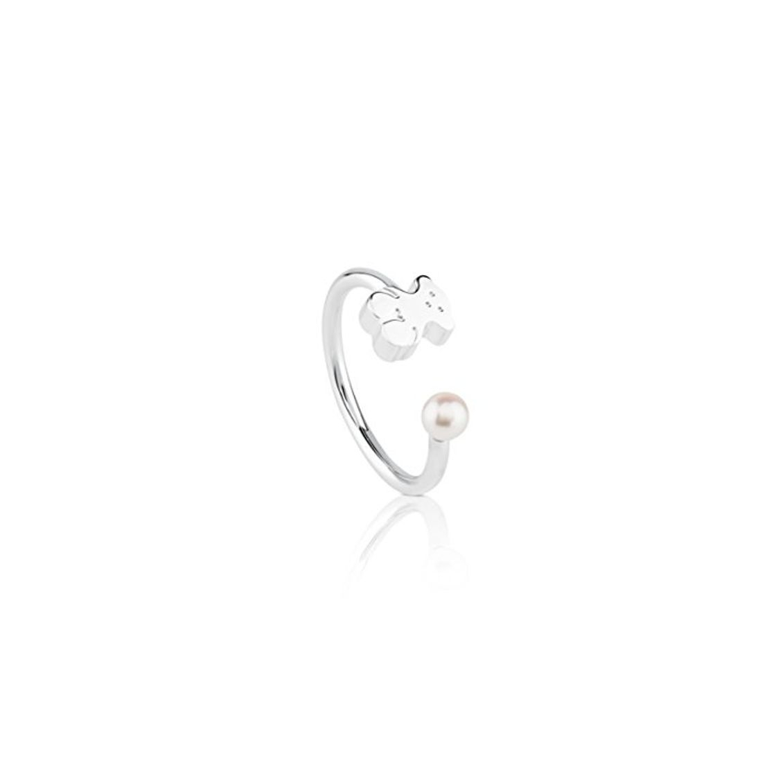 Fashion TOUS Sweet Dolls - Anillo de Plata de Primera Ley con Motivo