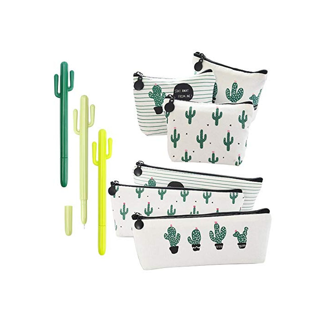 Moda RETON 9 Paquetes de Artículos de Papelería para Cactus - 3 x