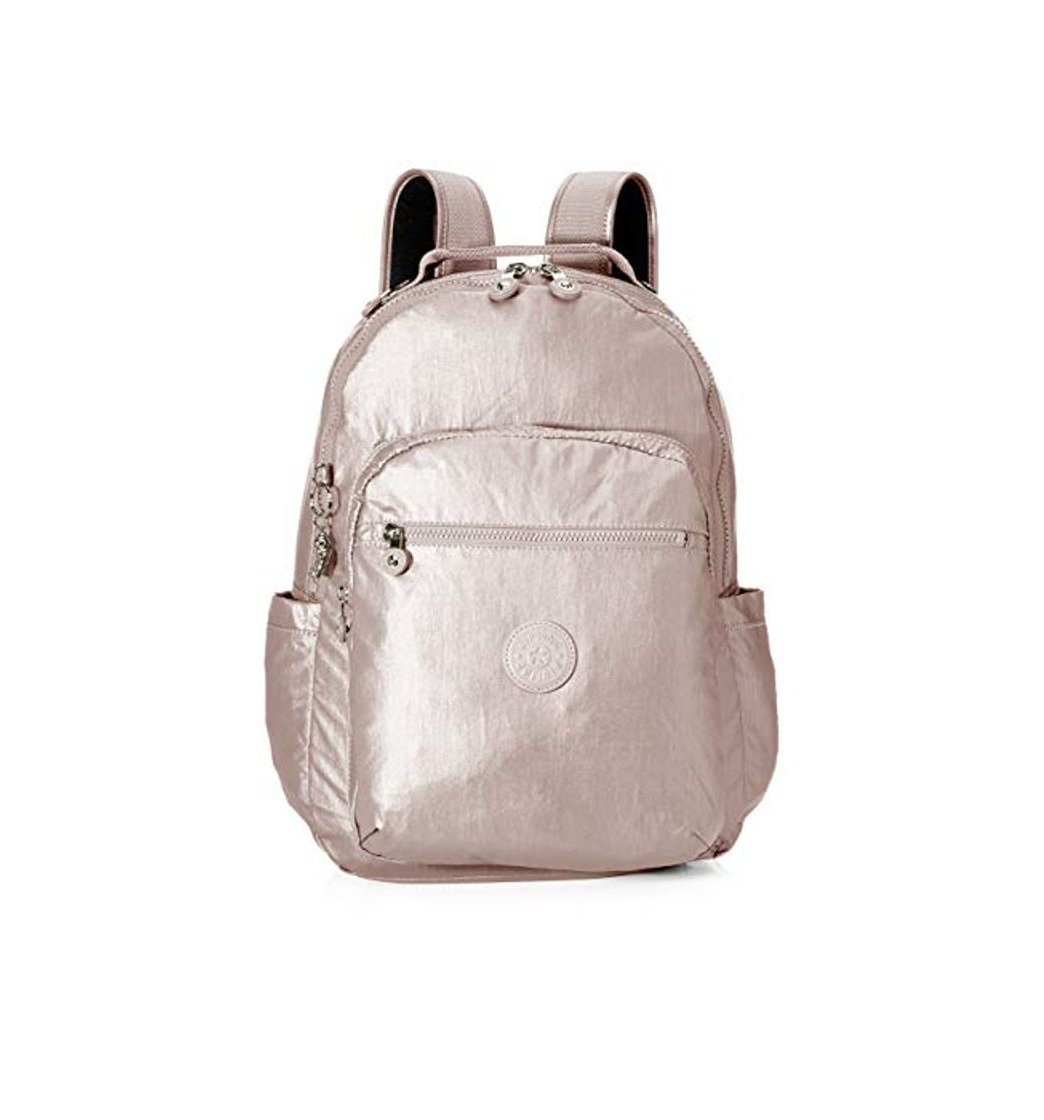 Product Kipling SEOUL - Mochila escolar, 27 liters, Rosa