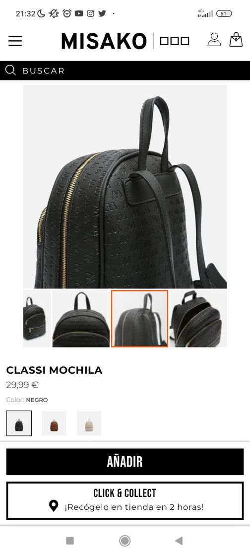 Bolso mochila