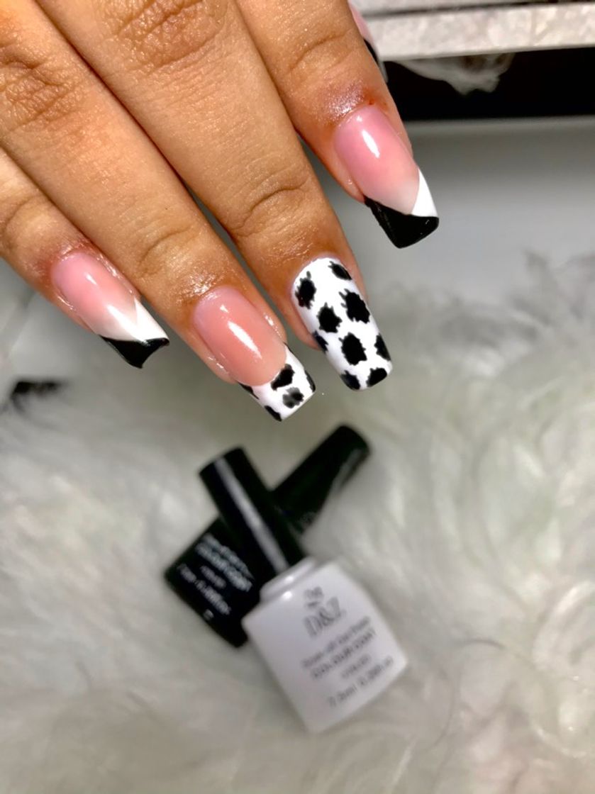 Moda Unhas transformadas decoração tema vaquinha 🐄