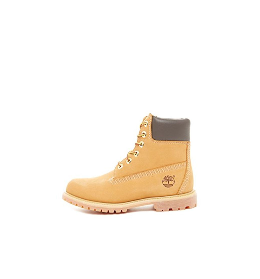 Social Timberland 6 Inch Premium Waterproof, Botas para Mujer, Amarillo