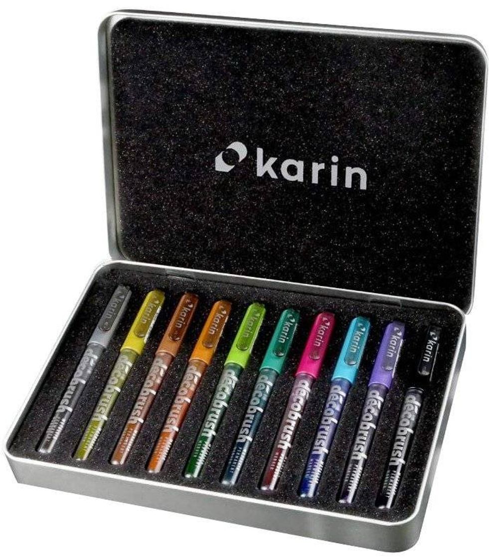 Social KARIN DecoBrush Metallic 10 Stck. KARIN DecoBrush Metallic - Juego de 10