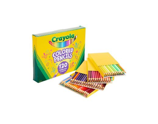 120 lápices crayola