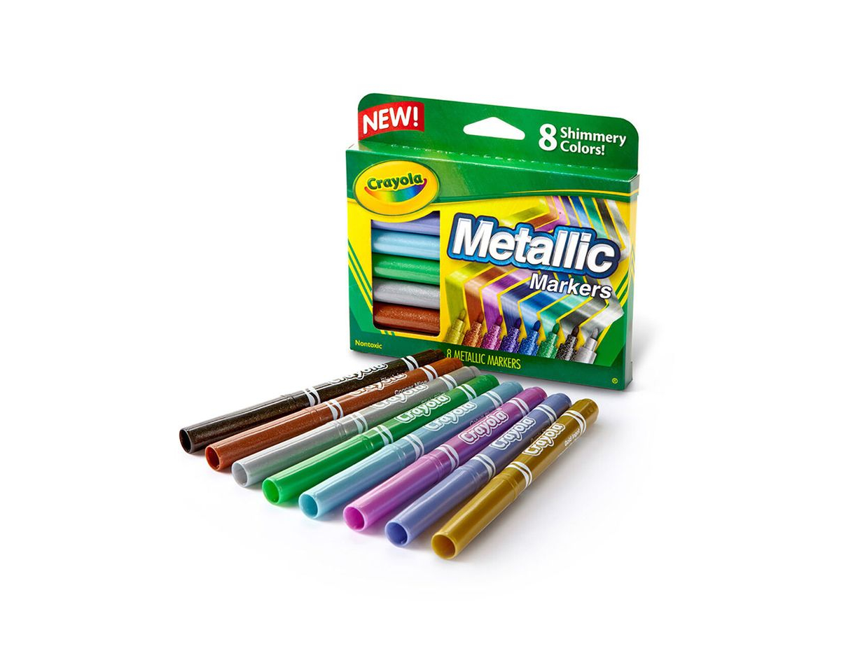 Products crayola metallic markers