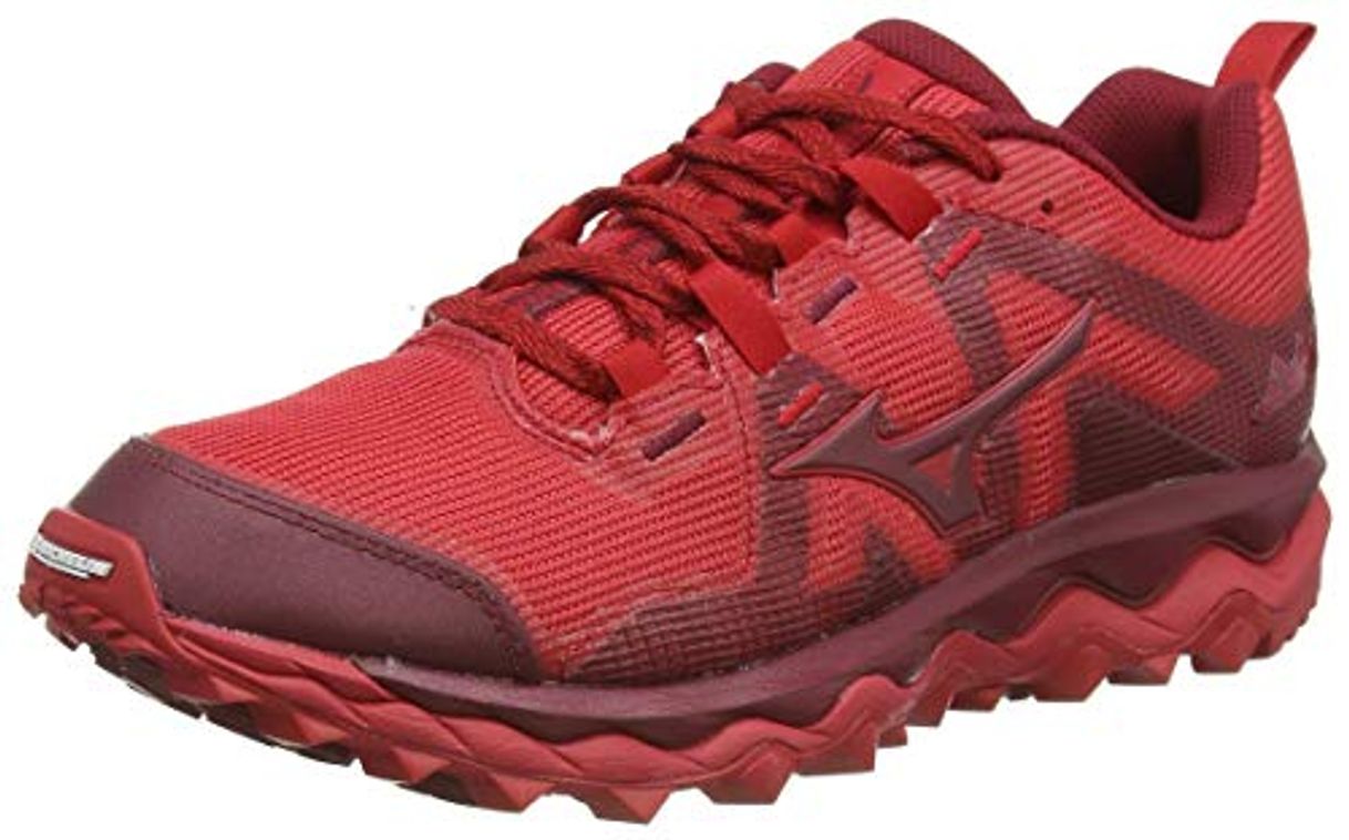 Moda Mizuno Wave Mujin 6, Zapatillas de Running para Asfalto para Hombre, Rojo