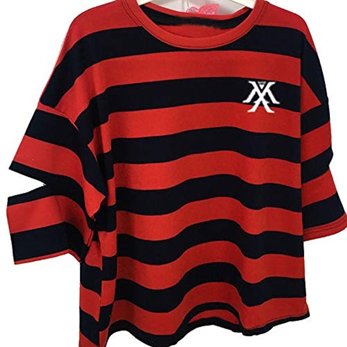 Social Monsta X KPOP T Shirt Monsta X Camiseta Moda Coreana Manga Corta