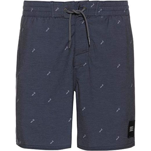 O'NEILL PM Structured Bermudas, Hombre, Blue AOP with Pink