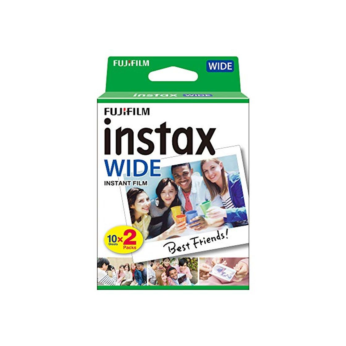 Electrónica Fujifilm Instax Wide - Película fotográfica instantánea de gran formato