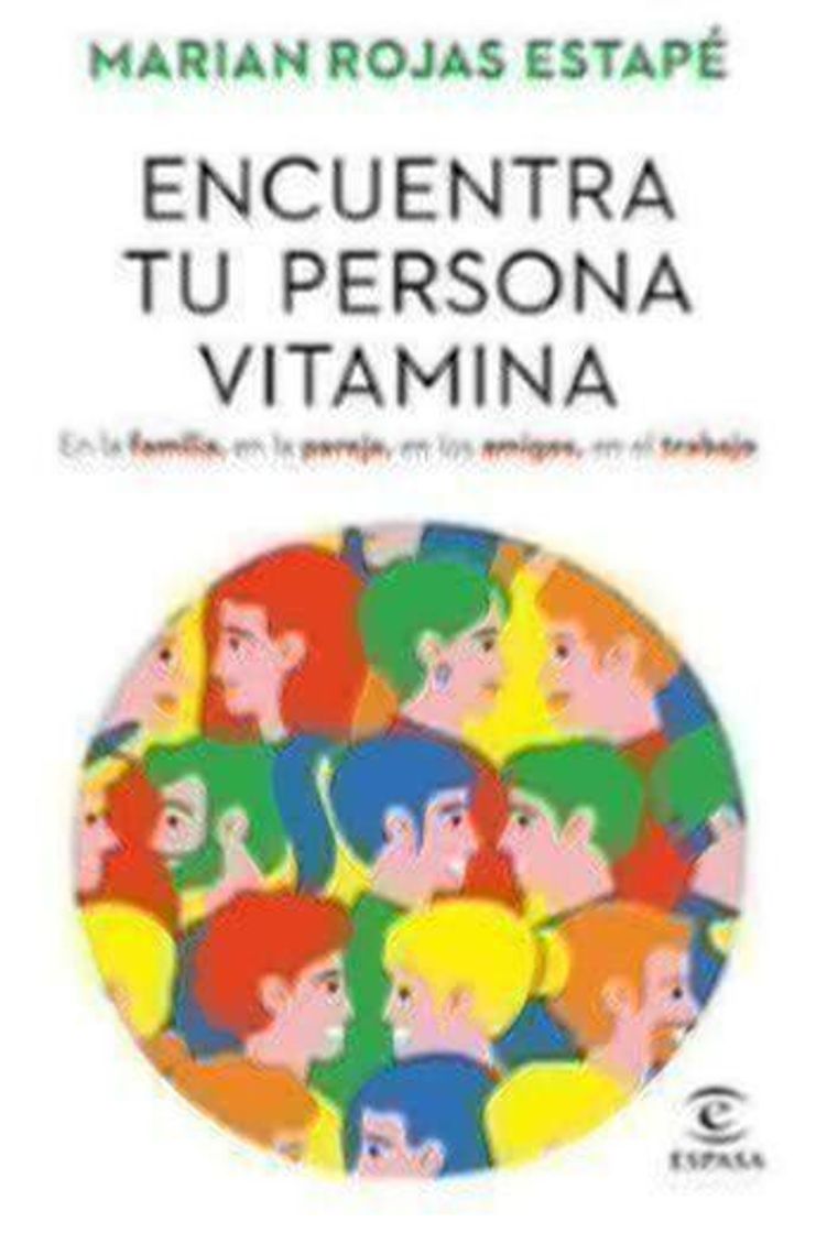 Libro Encuentra tu persona vitamina