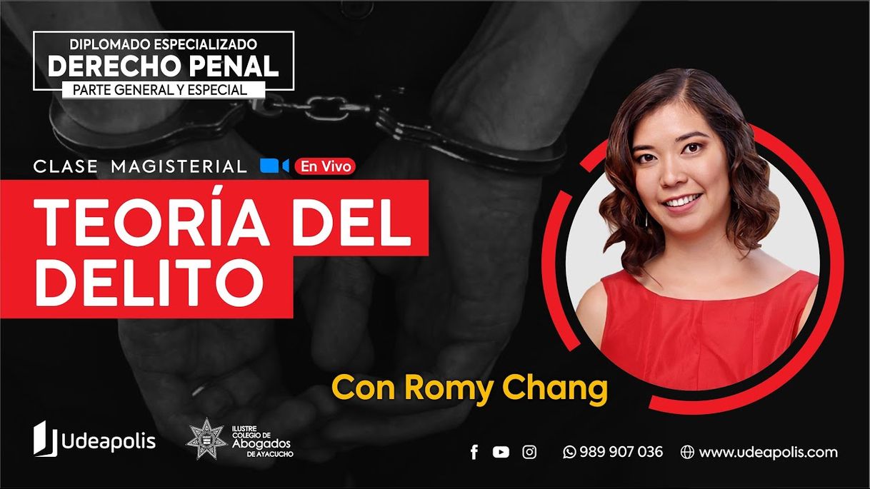 Fashion Teoría General del Delito Romy Chang - YOUTUBE 🧐