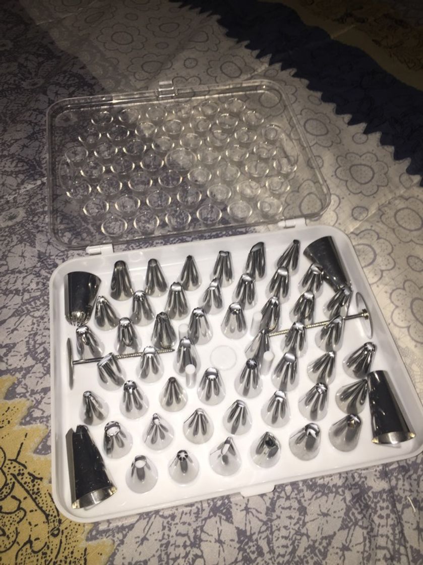 Set de 53 piezas de boquillas para manga pastelera 