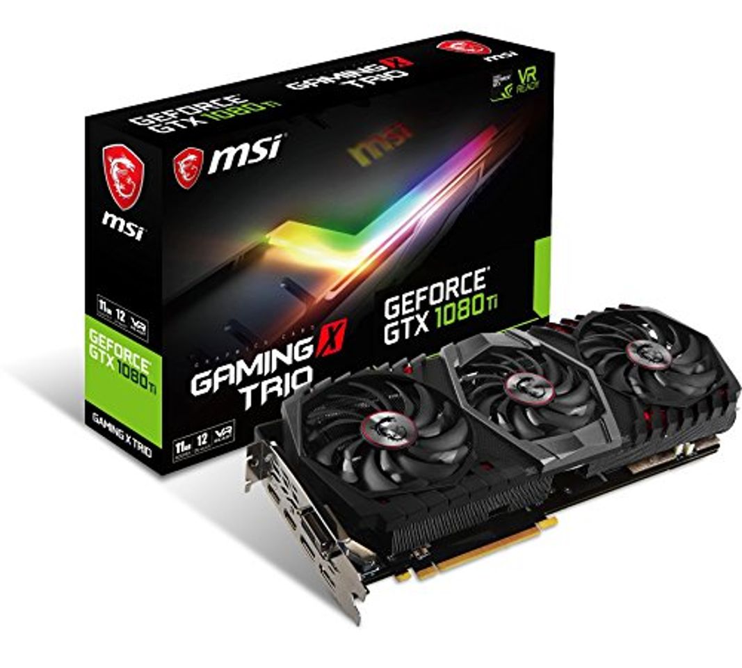 Electrónica MSI GeForce GTX 1080 Ti Gaming X Trio - Tarjeta gráfica