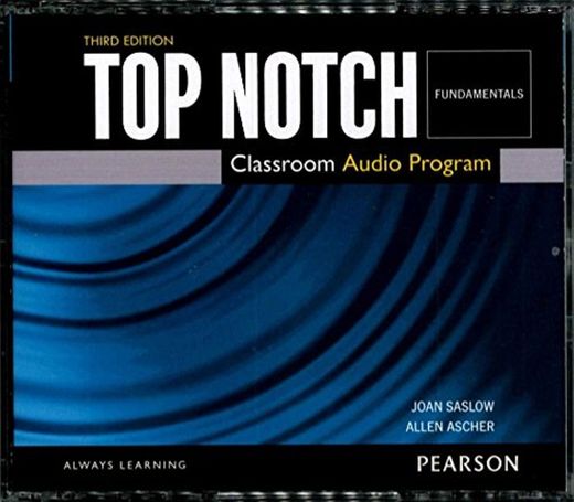 Saslow, J: Top Notch Fundamental Class Audio CD