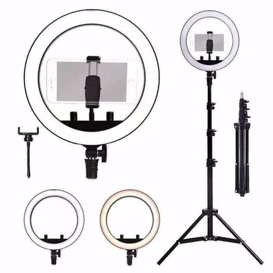 Moda Ring Light - Kit completo Luz de Led 