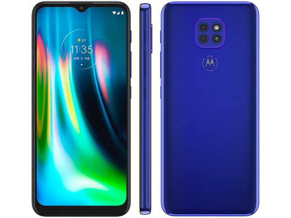 Product Smartphone Motorola Moto G9 Play 64GB Azul Safira