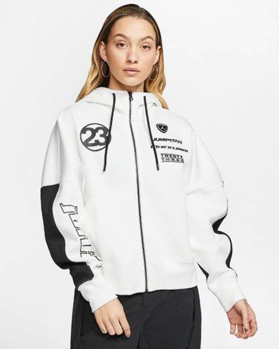 Moda Jordan Moto Parte de arriba ligera de tejido Fleece - Mujer. Nike ES