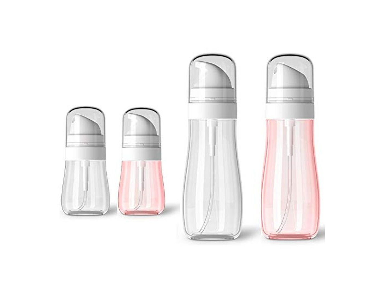 Fashion Rociar Botellas Loción Botellas Viaje Talla 100ML 50ML Portátil Recargable Maquillaje Claro