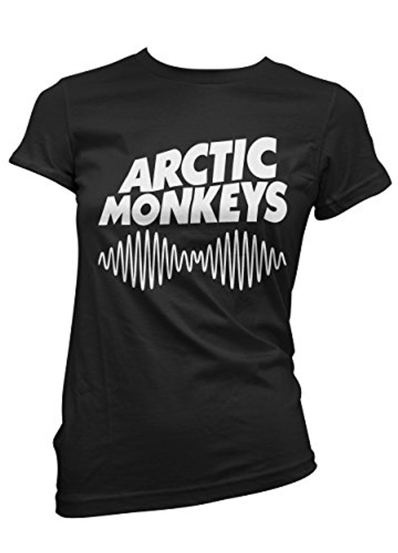 Productos LaMAGLIERIA Camiseta Mujer Arctic Monkeys - Camiseta Rock Band 100% Algodon