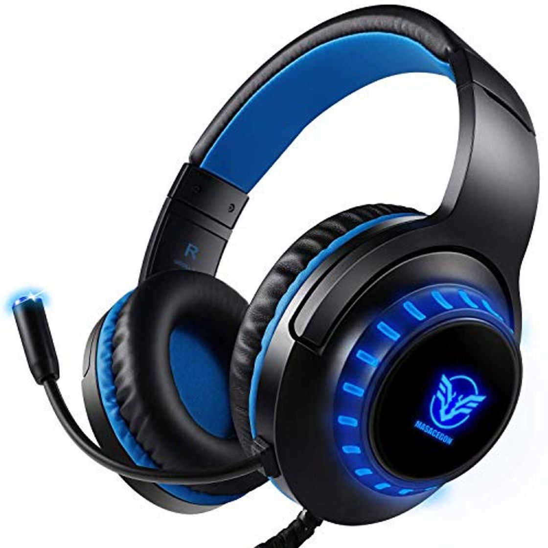Social Auriculares Gaming PS4 Auriculares con Micrófono
